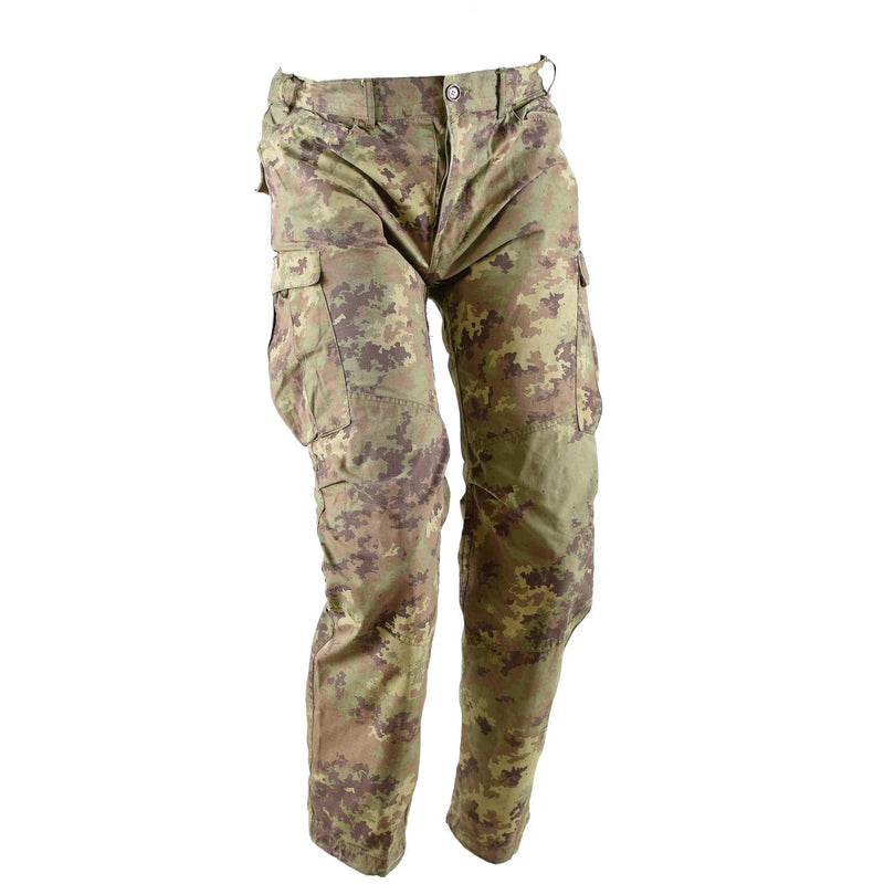 Echte Ripstop-Feldhose der italienischen Armee, Desert Vegetato, Camouflage-Hose
