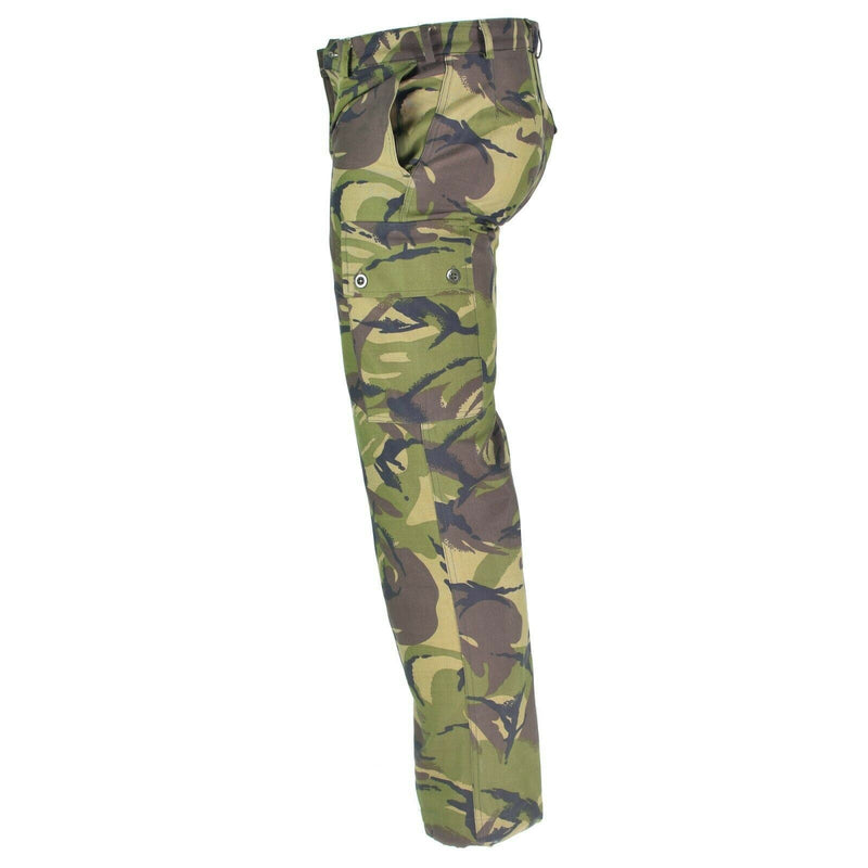 Original niederländische Armee Kampfhose Militär Woodland Camouflage Hose NEU