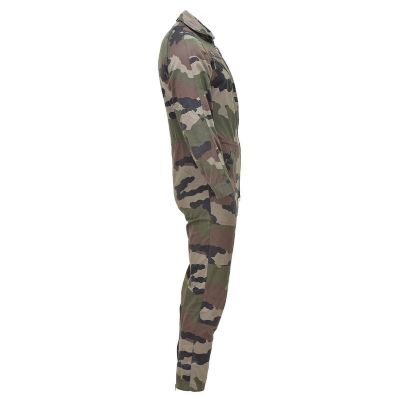 Originaler Overall für Mechaniker der französischen Armee, geräumige Passform, elastische CCE-Tarnung