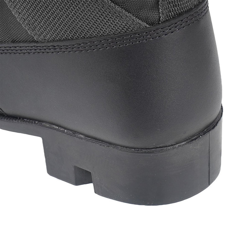 Echte US Army Jungle schwarze Leder Panama Stiefel Kampf Militärschuhe NEU