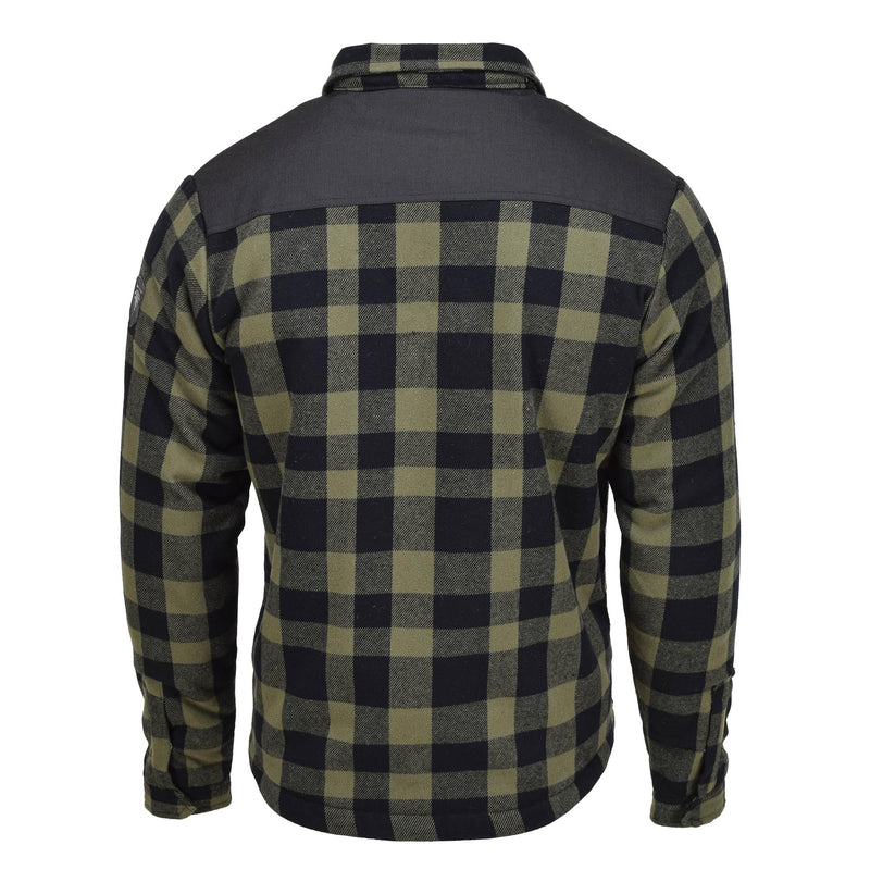 MIL-TEC Bundeswehr Holzfällerjacke kariert warm schwarz oliv NEU