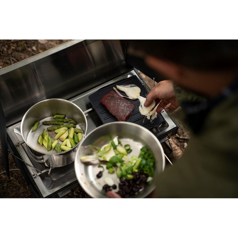 Primus CampFire Griddleplatte Camping Wanderkocher Grillpfanne keramikbeschichtet