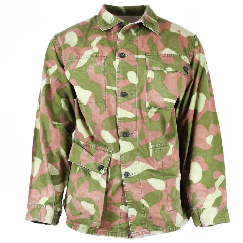 Original finnische Armee Tarnuniform M-62 Wendeanzugjacke Große Größen