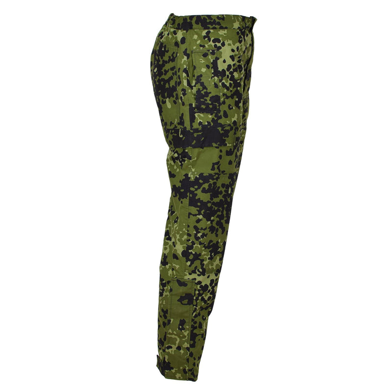 Original dänische Armee Regenhose camo M84 wasserdichte taktische Kampfhose NEU