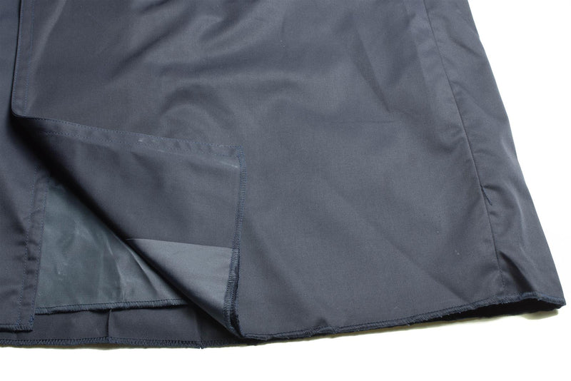 Echter französischer Militär-Regenmantel der Army Air Force, Trenchcoat, blau, wasserdicht