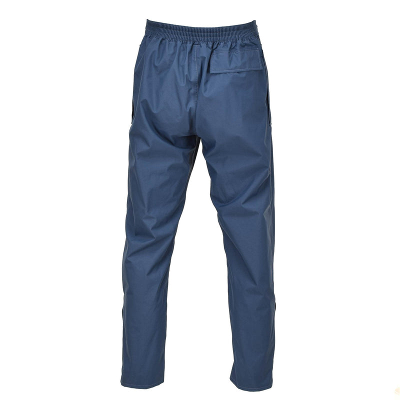 Original britische Royal Air Force Hose, wasserdichte blaue RAF-Regenhose