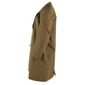 Originaler formeller Trenchcoat der niederländischen Armee, brauner Offiziersmantel im Militär-Surplus-Stil NEU