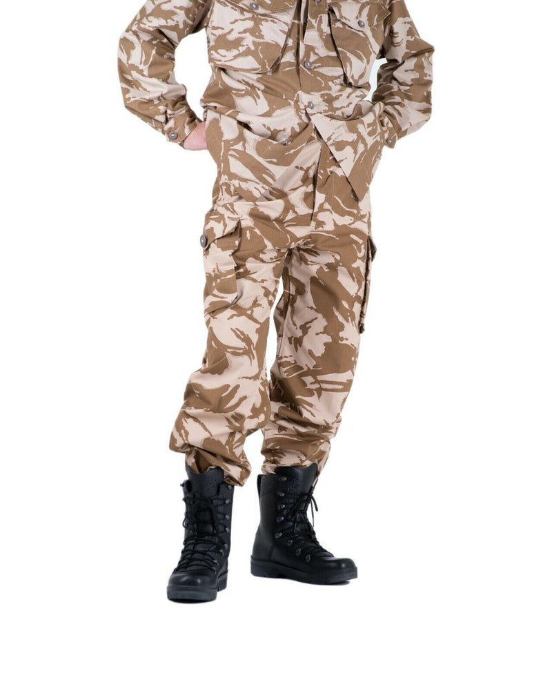 Echte britische Armee Kampfhose Wüsten Militärhose winddicht NEU