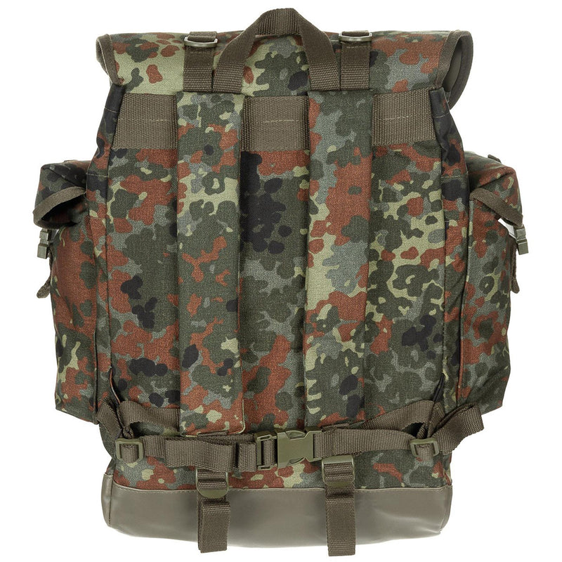 MFH Army Marke BW Berg Camouflage taktischer Rucksack 30L Rucksack bewaffnet NEU