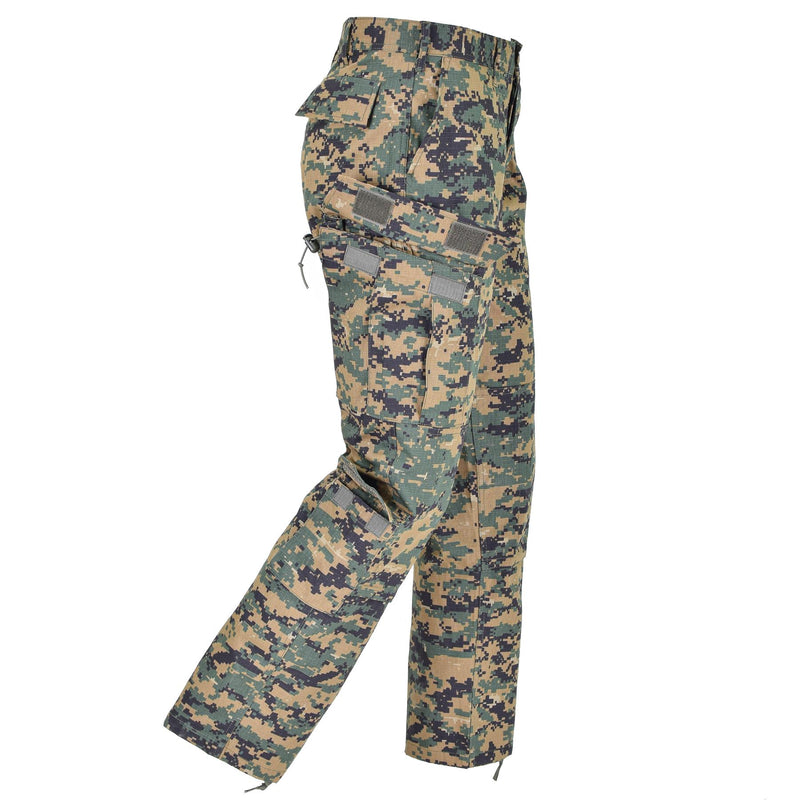 Mil-Tec Brand US Army Style digitale Woodland-Tarnhose Feldtruppenhose