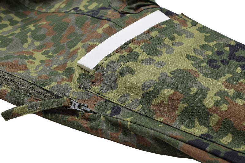TACGEAR Marke Militärischen stil kommando smock jacke full-zip ripstop flecktran