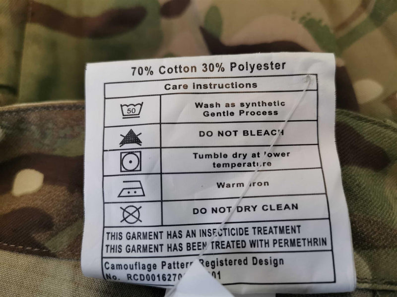 Original britische Armeehose Militär Kampfhose MTP Cargo Temperate NEU