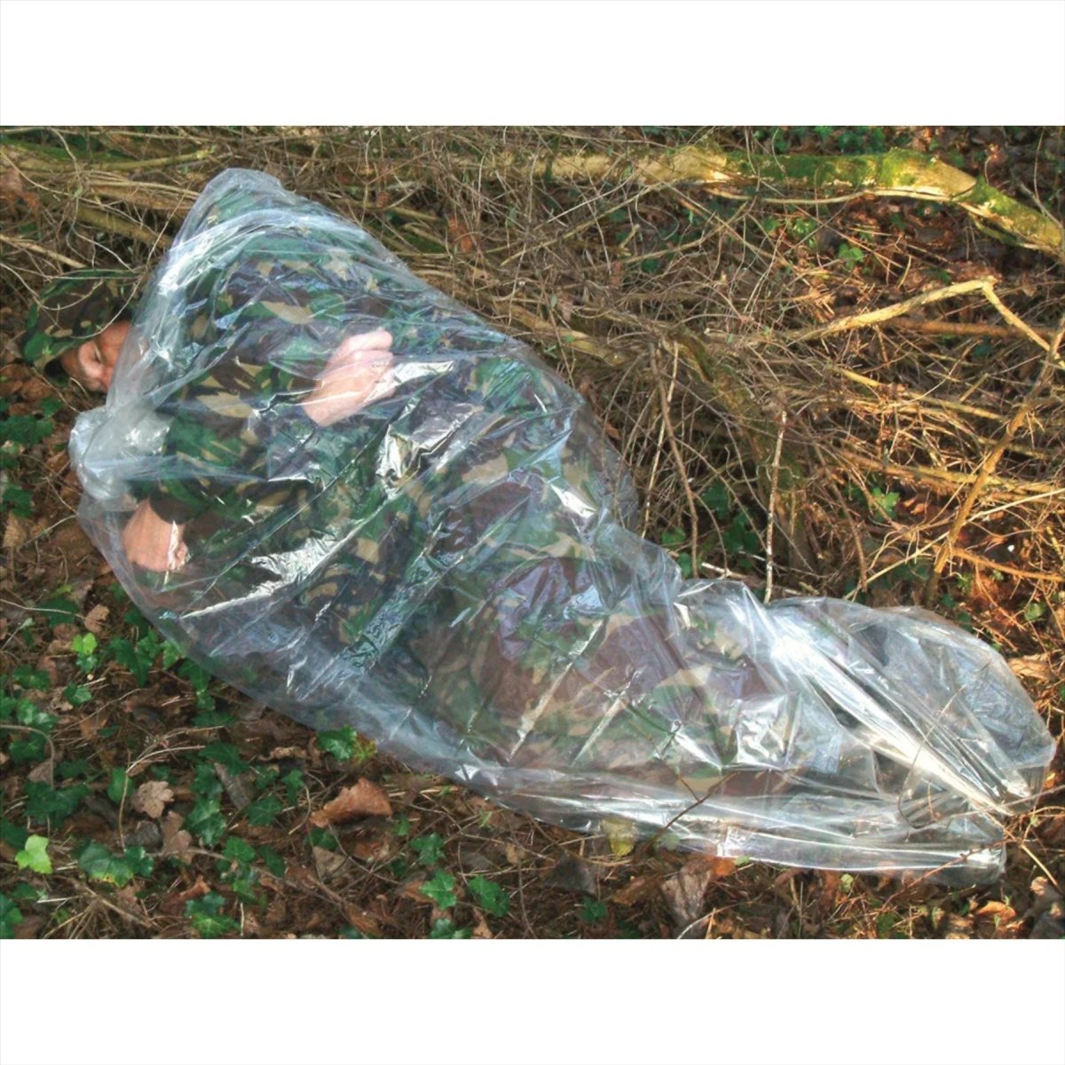 BCB Notfallschlafsack, leicht, speichert die Körperwärme, wasserdicht und winddicht
