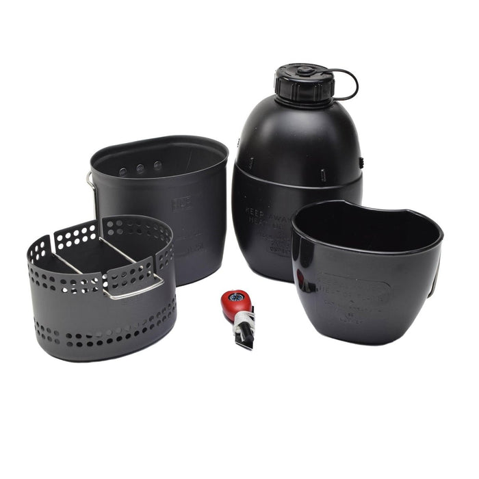 BCB MK2 The Crusader Kochset Aluminium-Herd kompakt leicht 6-teilig – GoMilitar