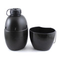 BCB Multi-Fuel Cooking System NATO-Flasche Aluminium-Kocher-Set Feldflasche schwarze Tasche