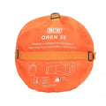 BCB Oren 35 Winterschlafsack für Erwachsene, kaltes Wetter, Camping, Outdoor, -14 °C, Orange