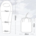BCB Oren 35 Winterschlafsack für Erwachsene, kaltes Wetter, Camping, Outdoor, -14 °C, Orange