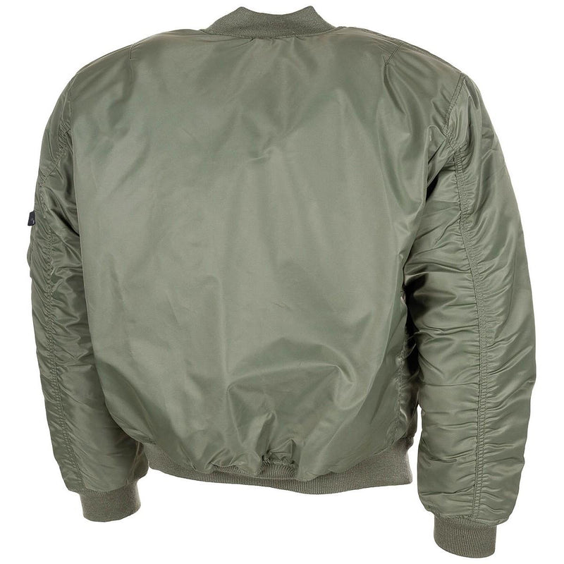 US Militär Stil MA1 Bomberjacke Luftwaffe Truppen winddicht warm oliv