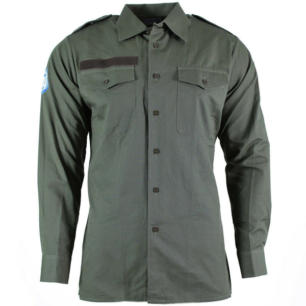 Original Österreichisches Bundesheer Hemd oliv Militär Kampf Langarm Tropic BDU NEU