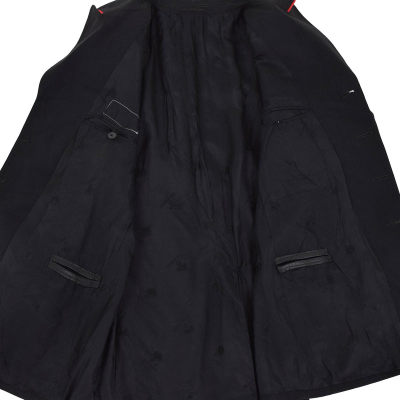 Original italienische Militärpolizeijacke, offizieller Offizier, formelle schwarze Uniform