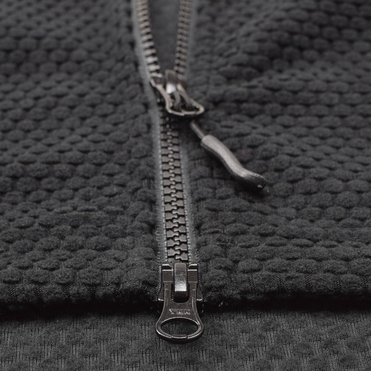 Blochl Brand Militär-Stil Thermojacke Fleece mit Kapuze verstärkt schwarz NEU