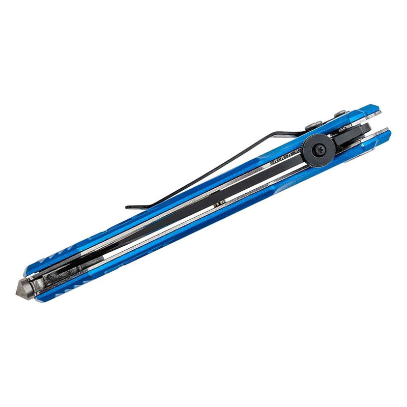 Boker Brand folding pocket knife Air Force Rescue steel 440A aluminum handle - GoMilitar