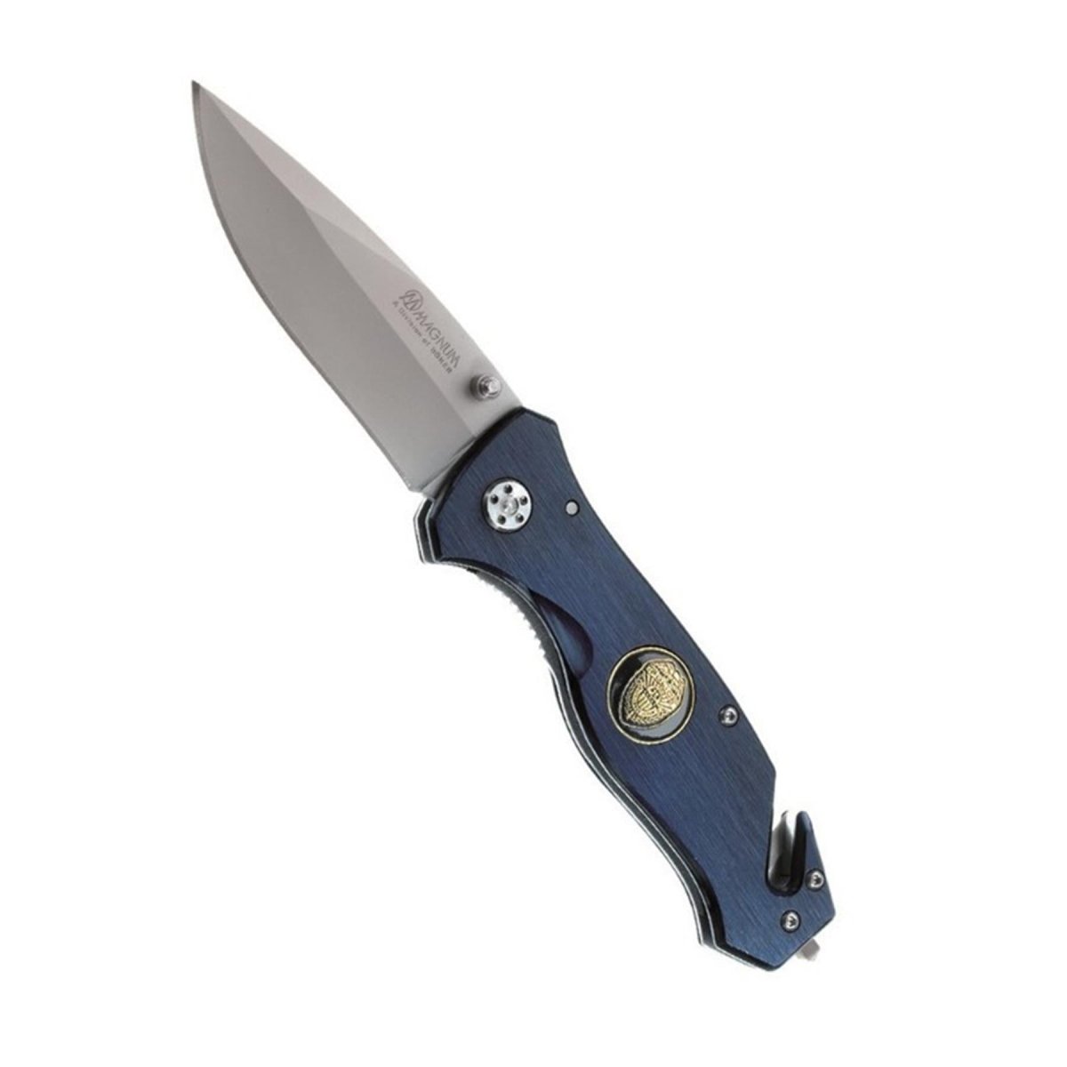 Klapptaschenmesser der Marke Böker Law Enforcement, unbeschichteter Edelstahl 440A