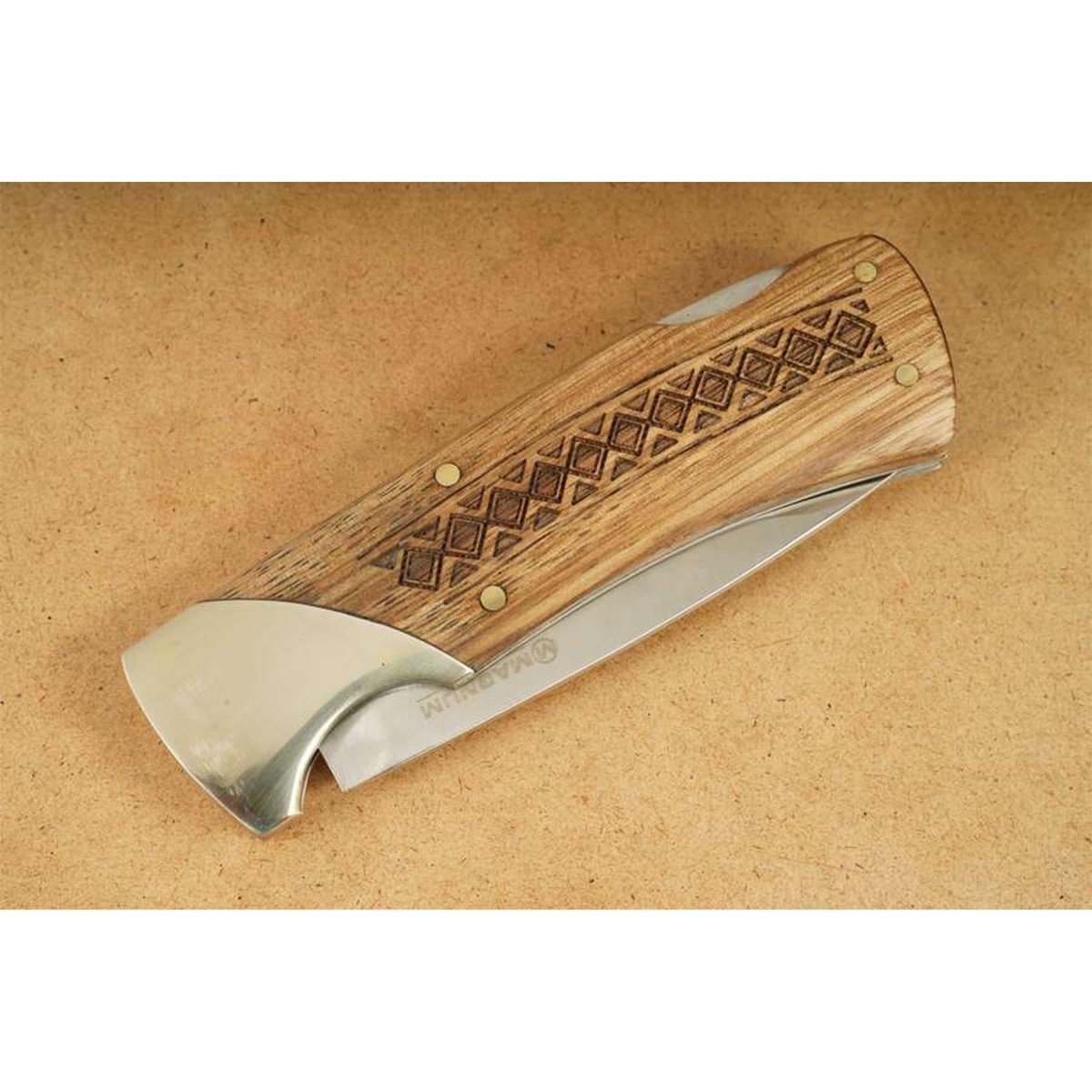Böker Marken-Klapptaschenmesser Woodcraft Edelstahl 440A mit Holzgriff