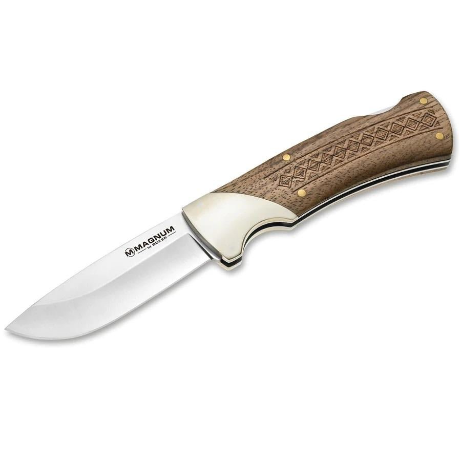 Böker Marken-Klapptaschenmesser Woodcraft Edelstahl 440A mit Holzgriff