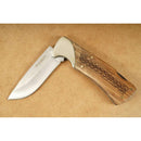 Boker Brand folding pocket knife Woodcraft stainless steel 440A wooden handle - GoMilitar