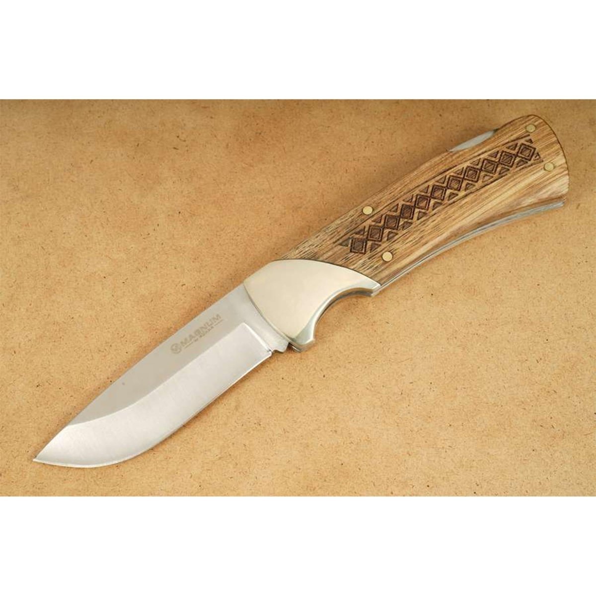 Böker Marken-Klapptaschenmesser Woodcraft Edelstahl 440A mit Holzgriff