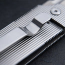 Böker Plus BabyX Klapptaschenmesser, D2-Klinge, Edelstahlgriff, Grau