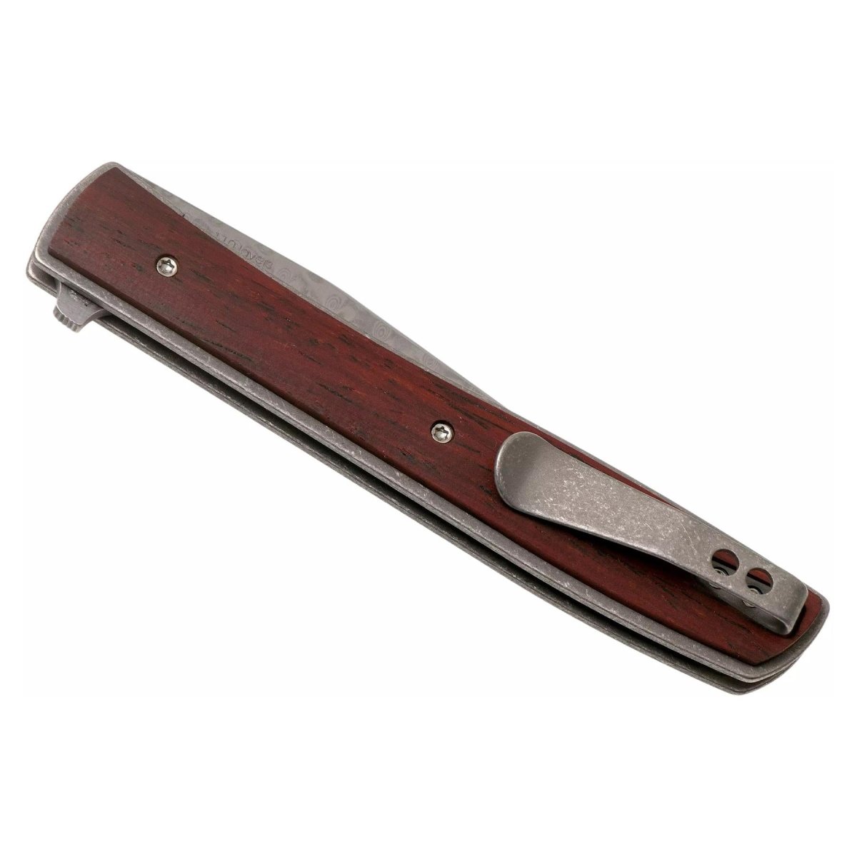 Böker Plus Urban Trapper Taschenmesser, Damastklinge, Griff aus Cocoboloholz