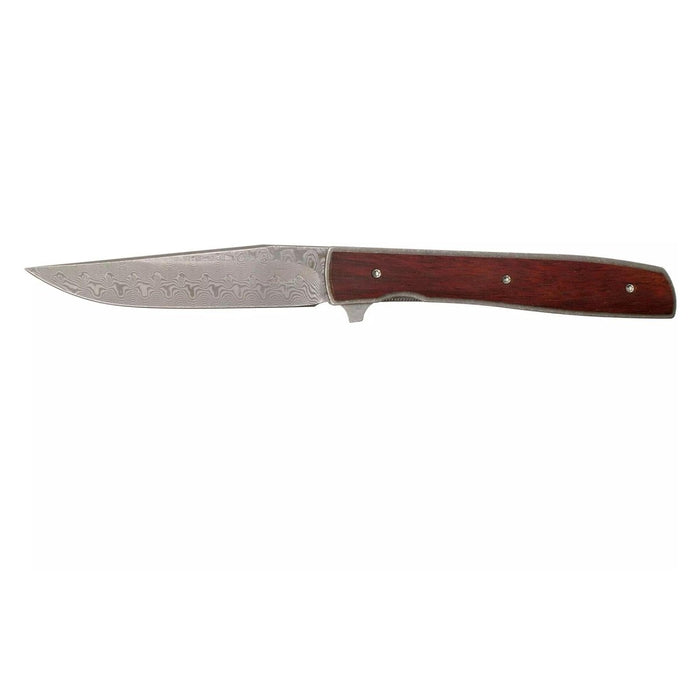 Böker Plus Urban Trapper Taschenmesser, Damastklinge, Griff aus Cocoboloholz – GoMilitar