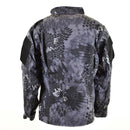 Brand army military style combat jacket Mission Snake Black Camouflage uniform - GoMilitar