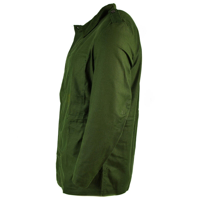 Echte grüne taktische Kampfjacke der schwedischen Armee, schwedische Militärausgabe, Überschuss