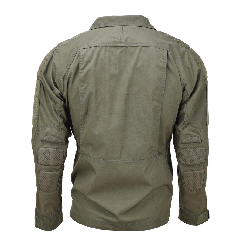 Chimera-Jacke im Militärstil der Marke Mil-Tec aus olivgrüner Ripstop-Kampfuniform