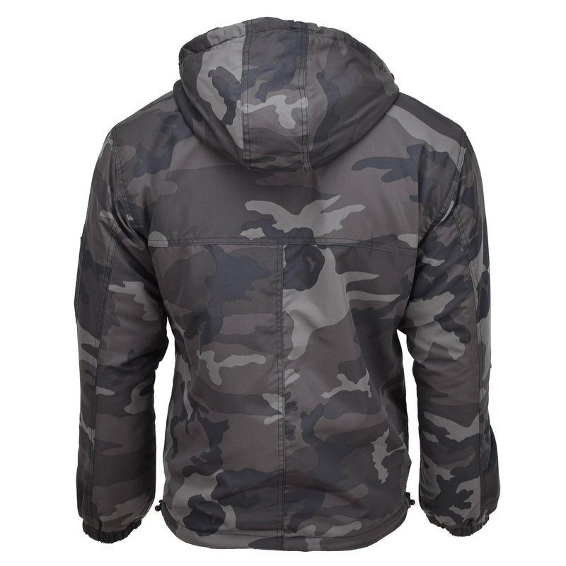 MIL-TEC Anorak Sportjacke leichte CCE Nachttarnung Kapuzensportbekleidung