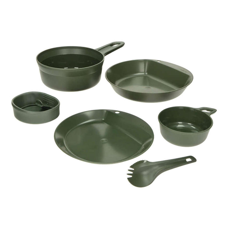 Wildo EXPLORER KIT Camping Geschirr Set BPA-frei leichtes Outdoor Besteck