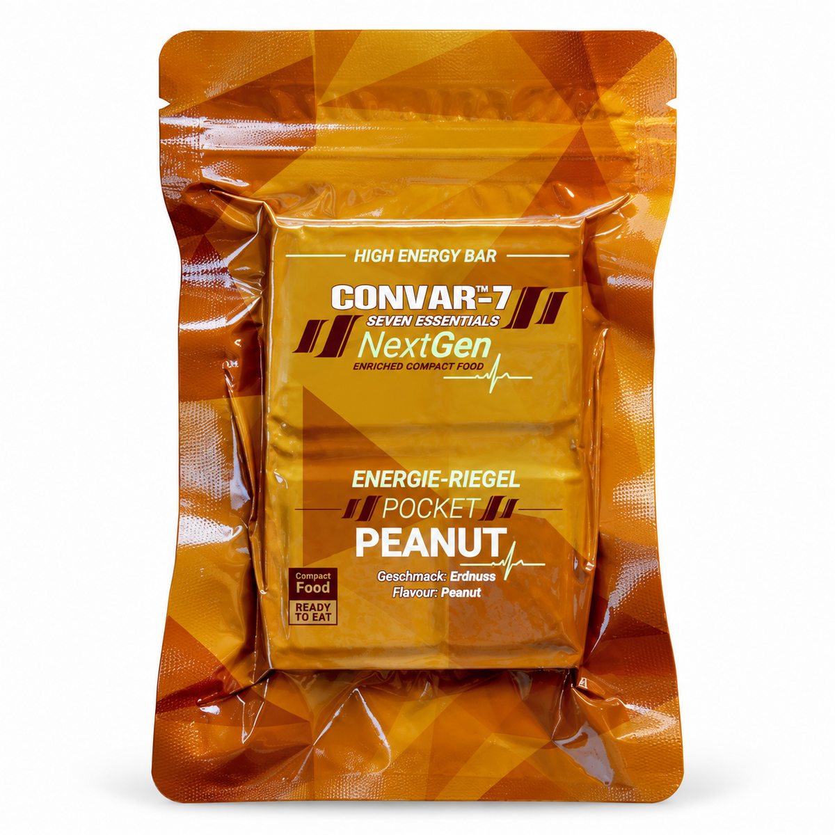 CONVAR-7 NextGen Energieriegel, 120 g, langlebige Notfallnahrung, verschiedene Geschmacksrichtungen