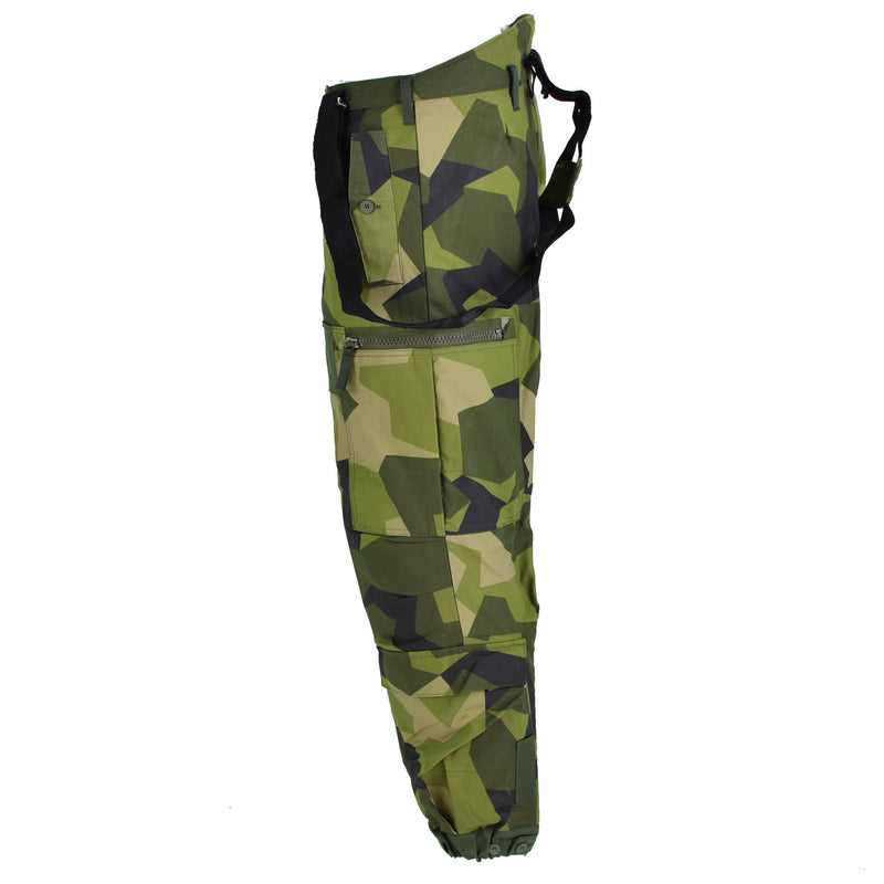 Original schwedische Thermo Tankerhose M90 ​​Splittertarn BDU Hose NEU