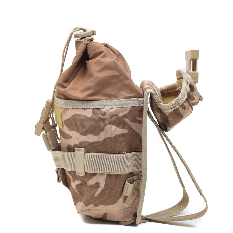 Original tschechische Armee Universal Molle Beutel Wüste Camo Schnalle Verschluss Militär NEU