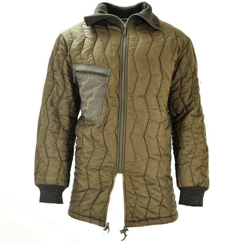 Original Bundeswehr Feldjacke Parka Militärausgabe Flecktarn Camouflage mit Futter