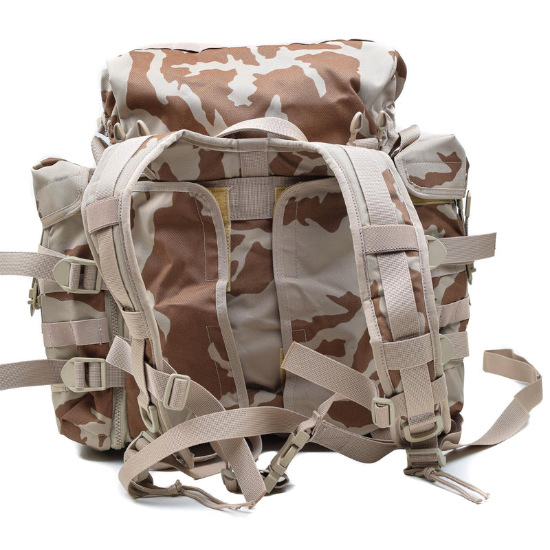Original Tschechische Republik Militär Molle Rucksack Wüstentarn 30l Schnellverschluss