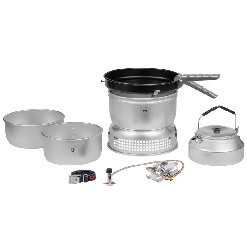 Tungsten Camping Kochherd Set Aluminium Outdoor Wandern Pfanne Topf Windschutzscheibe