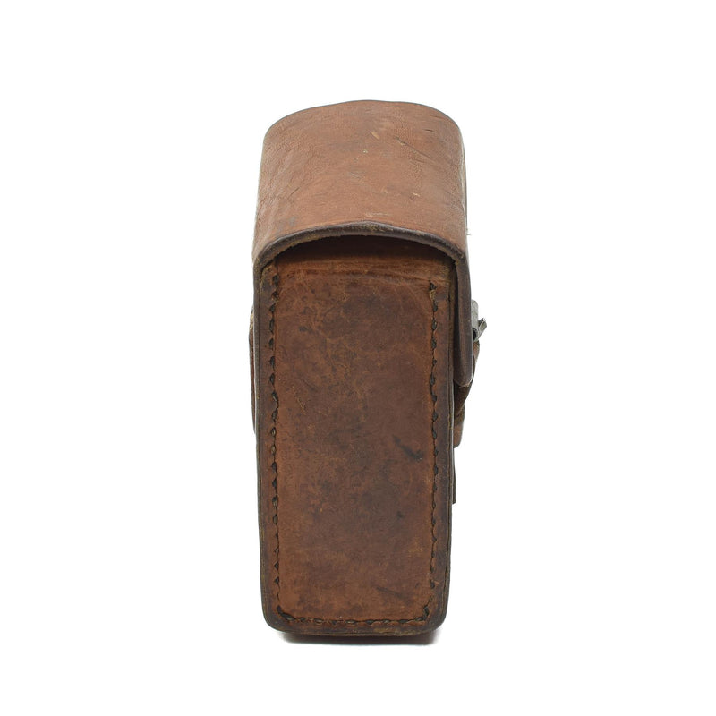 Original schwedische Militär Gürteltasche aus Hartleder Universal Magazintasche Vintage