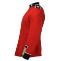 Echte britische Armeejacke, Uniform, Tunika, rotes Kleid, scharlachrote Gardekavallerie