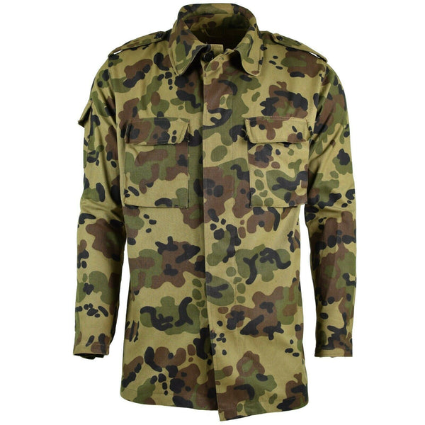 Echte rumänische Armee Feldjacke Militär BDU M93 Camo Leaf Militär Kampf