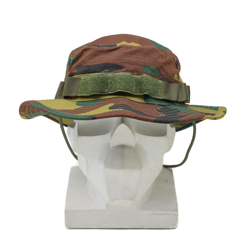 TACGEAR Brand Boonie-Hut belgischer Militärstil Jigsaw Camo Ripstop breite Krempe 