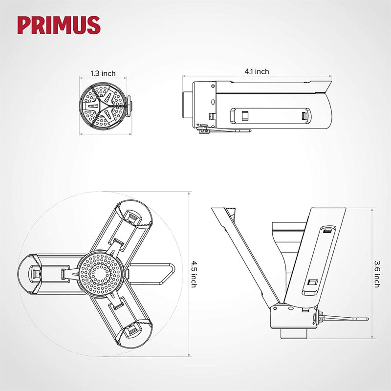 Primus Firestick Kompaktbrenner Edelstahl Wanderkocher Campingkocher